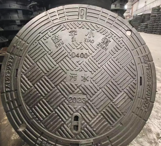 滁州球墨铸铁防沉降井盖展示
